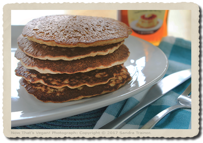 Pancakes that are gluten-free, vegan, and tasty!